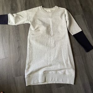 Madewell sweatshirt dress